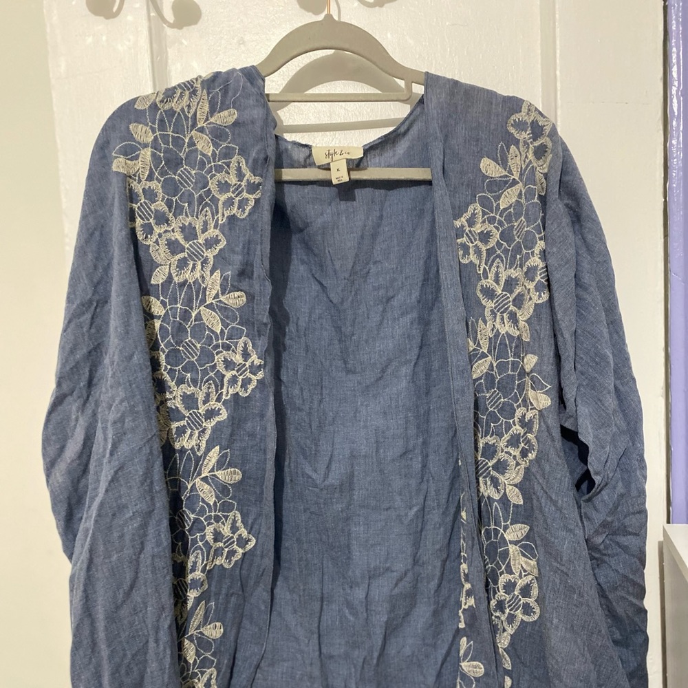 Short sleeve, super light cardigan